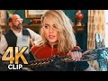 Captain Marvel & Ms Marvel Swapping Place Fight Scene | THE MARVELS (2023) Movie CLIP 4K