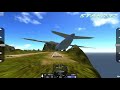 landing planes without a vertical stabilizer challenge