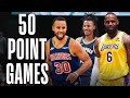 All 50-PT Games From The NBA This Season 🔥