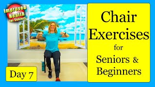 Cardio Workout | Chair Exercises for Seniors and Beginners | Day 7!