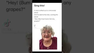 grandma singing part 38482 #viral #funny #memes #shorts