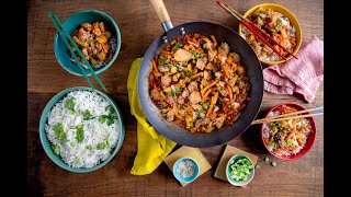 Sweet and sour chicken stir-fry with McCain