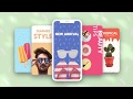 ANIMATED Colorful Social Media Pack - Eviory