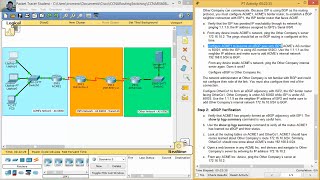 3.5.3.4 - 4.4.3.6 Packet Tracer - Configure and Verify eBGP