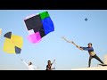 Fish Eyes Black Cutting Gudda Caught With Kite Challenge