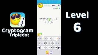 Cryptogram Tripledot Level 6 Answer | SolutionGuruji
