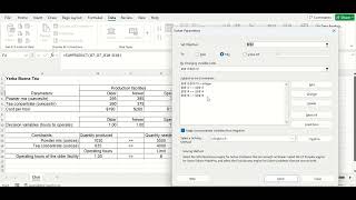 Optimization with Integer Programming using Excel's Solver