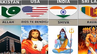 Gods From Different Countries