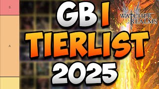 GUILD BOSS 1 TIERLIST 2025 I Watcher of Realms