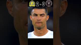 Al Nassr VS Inter Miami Imaginary Match Ronaldo VS Messi 🔥 #youtube #football #shorts