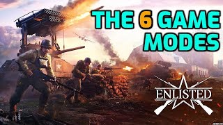 All 6 Game Modes Explained - Enlisted Tips & Tricks