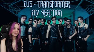 THIS IS BETTER THAN THE NEW TRANSFORMER MOVIES // BUS - TRANSFORMER MV REACTION