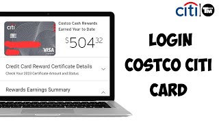 How to login Costco City card in 2025 (Explained)