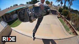 Brad McClain Ventura Backyard Miniramp