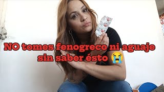 No tomes fenogreco ni aguaje sin saber ésto 😭 actualizado/aumento de glúteos/aumento de peso/pecho