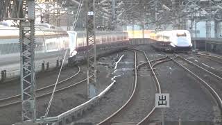 上越新幹線E2系とき301号　大宮駅入線