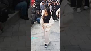 20230128 hongdae busking 홍대 미녀댄스팀 레이디비(Lady B) 버스킹 - 보미 Pink Venom _ BLACKPINK