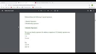 Python - Input And Output Statements
