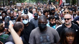 Protesters defy demonstration ban to march against police violence in Paris