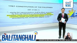 Mahigit kalahati ng 156 ng mga party-list candidates sa eleksyon 2025 daw ang hindi...| Balitanghali