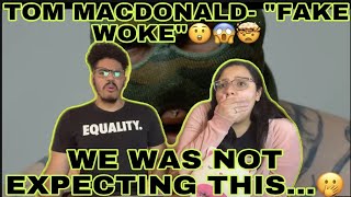 TOM MACDONALD- "FAKE WOKE" REACTION 😱🤭- (WAS NOT EXPECTING THAT WTFFF...)😨🔥