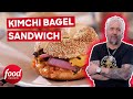 Guy Fieri Visits Bagel & Pizza Fusion HEAVEN! | Diners, Drive-ins & Dives