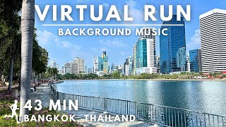 Bangkok #Thailand - Virtual Running Video For Treadmill With Music #virtualrunningtv #virtualrun