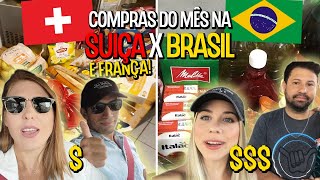 BRASIL VS SUIÇA E FRANÇA: COMPARANDO PREÇOS DE MERCADO - QUAL VALEU MAIS A PENA?