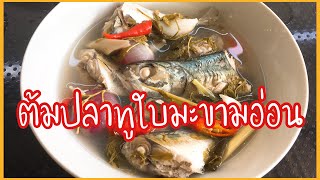 ต้มใบมะขามอ่อนปลาทู หรือ ต้มปลาทูใบมะขามอ่อน | BoyLove CooKing