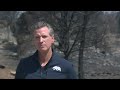 California Gov. Gavin Newsom and Nevada Gov. Steve Sisolak tour Tamarack Fire damage