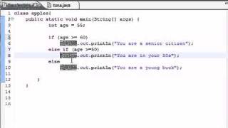 Java Programming Tutorial - 19 - else if Statement.flv