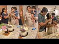 Shreya Ghoshal Celebrates his son First Grand Birthday Bash with her husband Shiladitya and Family