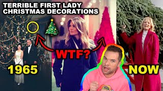 The First Ladies are BAD at White House Christmas Themes
