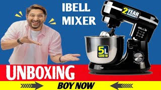 iBELL 4600MPLUS Stand Mixer with Tilt-up Head, 100% Coppre motor