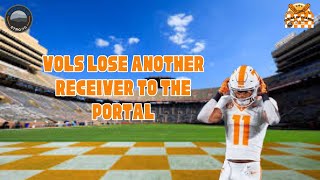 Vols Lose Another Receiver to the Portal | Tennessee Vols Football