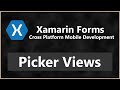 How to Use Picker Views XAML & C# | Xamarin Forms Android IOS Tutorial