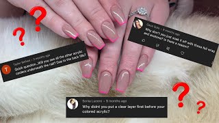 Answering All Your Backfill Questions | Short Nail Tutorial