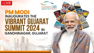 LIVE: PM Modi Inaugurates the Vibrant Gujarat Summit 2024 in Gandhinagar, Gujarat | News9