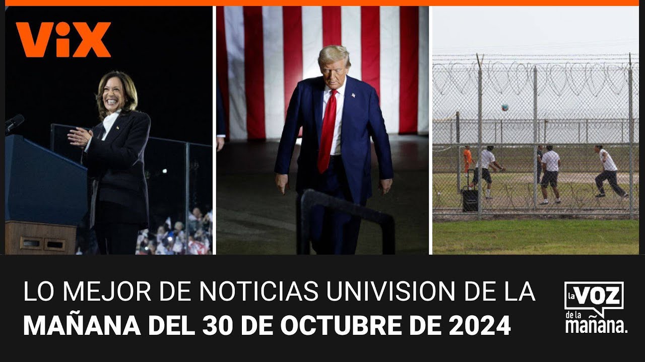 Lo Mejor De Noticias Univision De La Mañana Miércoles 30 De Octubre
