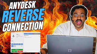 Anydesk REVERSE CONNECTION Makes Indian Scammer ANGRY!