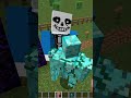 minecraft golem vs sans warden 🤯 shorts