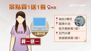 「振興五倍券」加碼！新竹市推「新竹買爆券」200變400　桃園市旅遊景點「買1送1」｜消費新聞｜訂閱@money_setn看更多 財經新聞