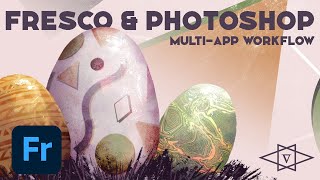 Fresco & Photoshop Multi-App Workflow with VooDoo Val | Adobe Creative Cloud