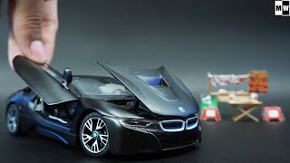 BMW i8 2015 Unboxing - Car Model MW