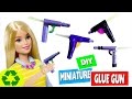 How to Make Miniature Realistic Hot Glue Tool - DIY Tutorial - simplekidscrafts