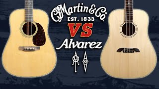 Martin D-28 vs. Alvarez Yairi Masterworks DYM70: Which Guitar Wins?