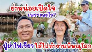 ปู่ย่าเปิดใจ เพราะอะไร? ไฟเขียวให้เหน่งเมเดย์ลูกแฝด ไปทำงานที่พิษณุโลกกับย่านกน้อย ปลูกกระจับเขาควาย