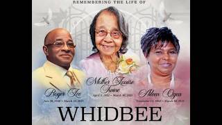 2025 Whidbee Homegoing Program