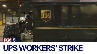 UPS workers' strike looms