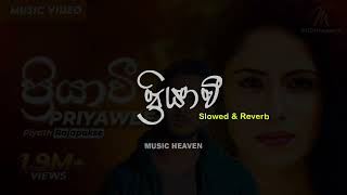 Priyawee (ප්‍රියාවී) | Piyath Rajapakse | Slowed + Reverb